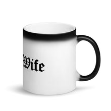 Load image into Gallery viewer, Thug Wife Matte Black Magic Mug