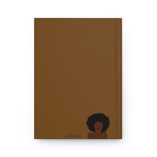 Load image into Gallery viewer, Black Queen Journal| Black Girl Magic | Hardcover Journal | Big Chop Gift | Melanin Notebook |Natural Hair Gift| Crown | Black Girl | Crown
