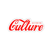 Load image into Gallery viewer, Do It For the Culture Melanin Kiss-Cut Sticker
