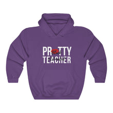 Load image into Gallery viewer, Black and Educated, Black Teacher Hooded Sweatshirt, Hoodie, Black Teachers Matter, Proud Black Teacher, Melanated and Edu
