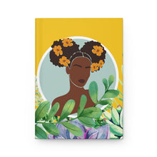 Load image into Gallery viewer, Growth Mindset Journal| Black Girl Magic | Hardcover Journal | Big Chop Gift | Melanin Notebook |Natural Hair Gift| Crown | Black Girl | Crown
