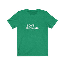Load image into Gallery viewer, I Love Me Jersey Short Sleeve Tee
