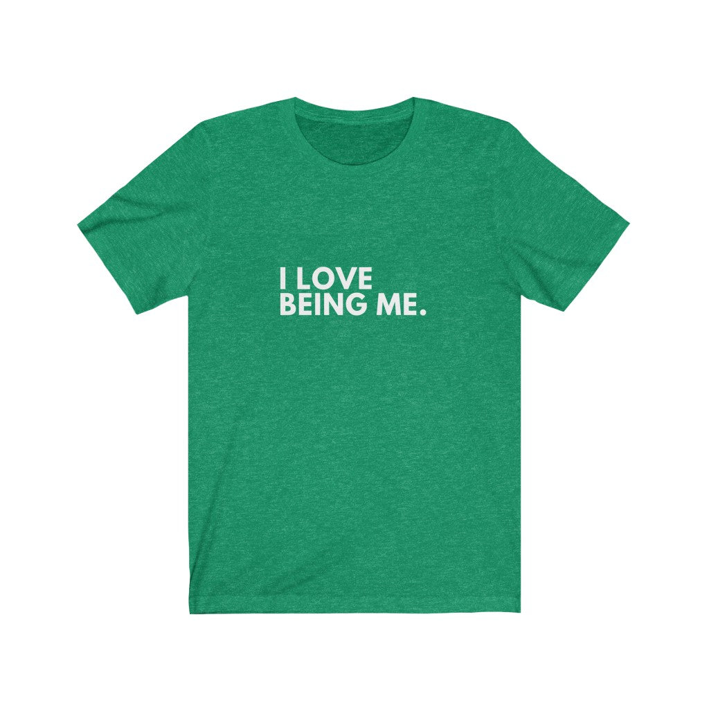 I Love Me Jersey Short Sleeve Tee