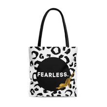Load image into Gallery viewer, Fearless Leopard Print Shopping and Tote Bag

