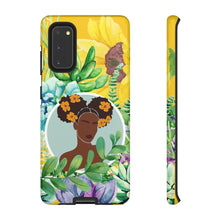 Load image into Gallery viewer, Black Girl Magic Phone Case| Iphone and Samsung Cell Phones | Gardener Phone Case | Black Girl Plants | Black Woman Phone Case
