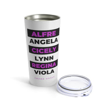 Load image into Gallery viewer, Black Girl Magic Tumbler - African American - Black Woman Travel Mug - Black History - Viola - Angela Bassett - Black Actress - Regina King
