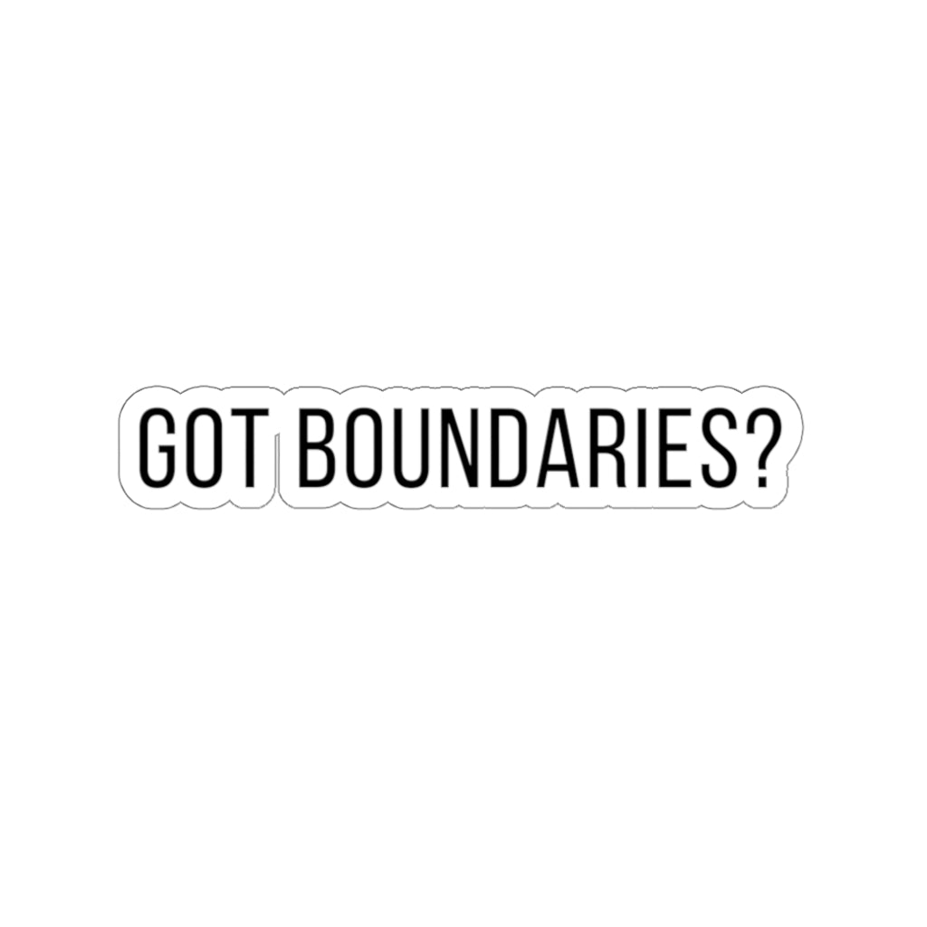 Got Boundaries Kiss-Cut Stickers