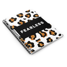 Load image into Gallery viewer, Fearless Leopard Print Journal
