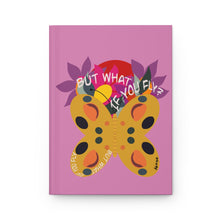 Load image into Gallery viewer, What if You Fly| Positive Affirmation Journal | Color Your Own Journal | Beacon | Black Girl | Hardcover Journal | Self-Love
