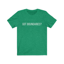 Load image into Gallery viewer, Got Boundaries Jersey Short Sleeve Tee
