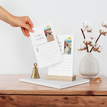 Load image into Gallery viewer, 2023 Desk Calendar, Inspirational Calendar, Positive Affirmations, Black Girl, Feminist,2023 Planner
