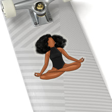 Load image into Gallery viewer, Black Yogi Yoga Meditation Ballerina Ballet Kiss-Cut Stickers
