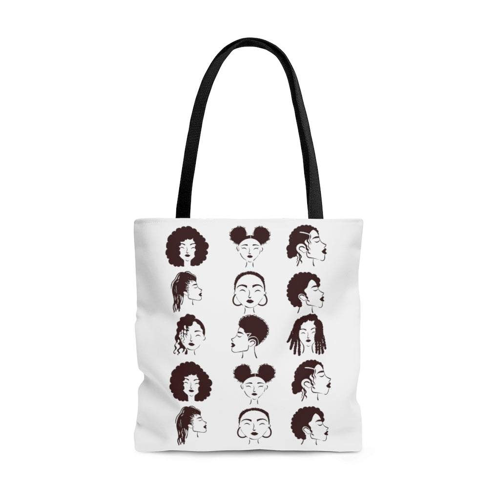 Dope Cut - Natural Hair - Naturalista - Black Woman Hair - Black Natural Hair - Afro - Black Girl Magic - Black History - Dope Cut Tote Bag