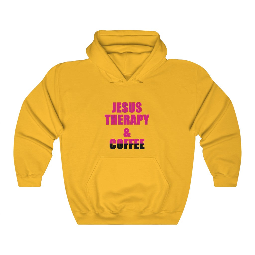 Jesus Therapy Coffee Hoodie