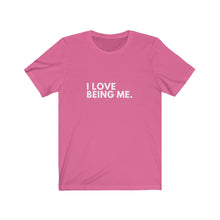 Load image into Gallery viewer, I Love Me Jersey Short Sleeve Tee
