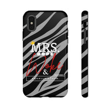 Load image into Gallery viewer, Signature Mrs. Dope Woke and Equally Yoked More Than a Mrs. Proverbs 31 Christian Wife Black Girl Magic Phone Case| Iphone and Samsung Cell Phone
