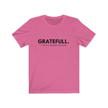 Load image into Gallery viewer, GrateFULL Jersey Short Sleeve Tee
