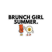 Load image into Gallery viewer, Brunch Girl Summer Kiss-Cut Stickers
