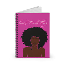 Load image into Gallery viewer, Black Girl Magic Journal | Hardcover Journal | Big Chop Gift | Melanin Notebook |Natural Hair Gift | Black Queen| Black Girl|Don&#39;t Touch
