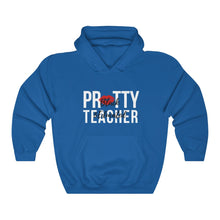 Load image into Gallery viewer, Black and Educated, Black Teacher Hooded Sweatshirt, Hoodie, Black Teachers Matter, Proud Black Teacher, Melanated and Edu
