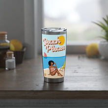 Load image into Gallery viewer, Beach Please 20oz Tumbler
