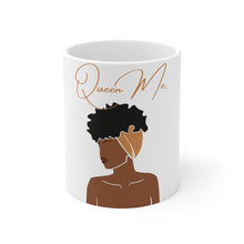 Load image into Gallery viewer, Black Queen Mug| Black Girl Magic | Coffee Mug | Big Chop Gift | Melanin Mug |Natural Hair Gift| Crown | Black Girl | Crown Mug

