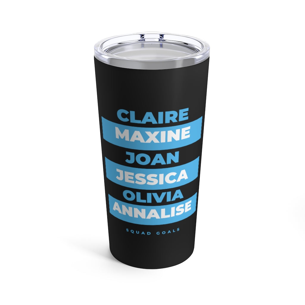 Squad Goals - Black Girl Magic - African American - Black History  - HTGAWM - Black Lawyers Travel Mug - Black Women Attorneys