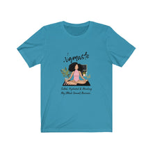 Load image into Gallery viewer, Namaste Minding My Business| Yoga | Black Girl Yogi | Melanin |Natural Hair Gift| Black Girl |Black Girl Magic | African American Tshirt |
