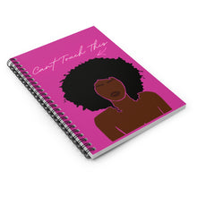 Load image into Gallery viewer, Black Girl Magic Journal | Hardcover Journal | Big Chop Gift | Melanin Notebook |Natural Hair Gift | Black Queen| Black Girl|Don&#39;t Touch

