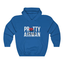 Load image into Gallery viewer, Black and Educated Airman, Black Military Hoodie, Black Lives Matter, Proud Black Airman, Melanated and Educated
