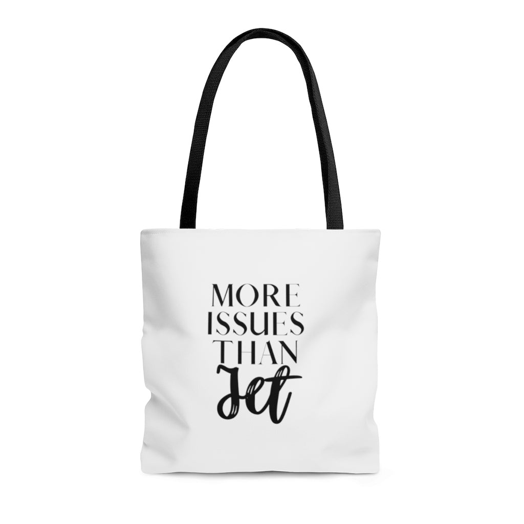 More Issues than Jet Tote Bag