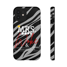 Load image into Gallery viewer, Signature Mrs. Dope Woke and Equally Yoked More Than a Mrs. Proverbs 31 Christian Wife Black Girl Magic Phone Case| Iphone and Samsung Cell Phone
