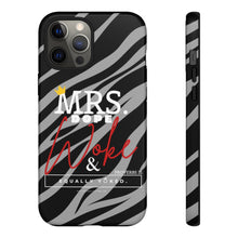 Load image into Gallery viewer, Signature Mrs. Dope Woke and Equally Yoked More Than a Mrs. Proverbs 31 Christian Wife Black Girl Magic Phone Case| Iphone and Samsung Cell Phone
