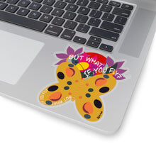 Load image into Gallery viewer, What if You Fly Sticker | Floral Sticker - Butterfly Sticker - Planner - Encouragement - Kiss cut Sticker - laptop decal - funny sticker
