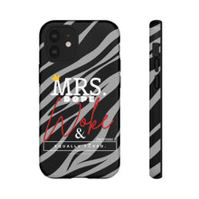 Load image into Gallery viewer, Signature Mrs. Dope Woke and Equally Yoked More Than a Mrs. Proverbs 31 Christian Wife Black Girl Magic Phone Case| Iphone and Samsung Cell Phone
