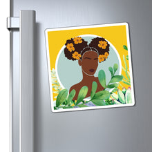 Load image into Gallery viewer, Black Girl Grow Magnet

