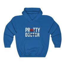 Load image into Gallery viewer, Black and Educated, Black Doctor Hooded Sweatshirt, Hoodie, Black Doctors Matter, Proud Black Doctor, Melanated
