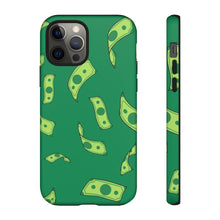 Load image into Gallery viewer, Money Green | Money Phone Case | Iphone | Samsung | Peace | Tough Cases | Dollar Bills | Money Rain | Green Phone Case
