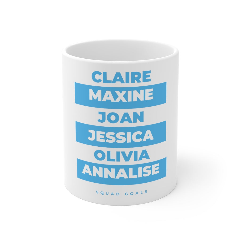 Lawyer Squad Goals Mug, Claire Huxtable, Joan Clayton, Maxine Shaw, Black Lawyers Coffee Mug, Black Women Attorneys
