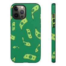 Load image into Gallery viewer, Money Green | Money Phone Case | Iphone | Samsung | Peace | Tough Cases | Dollar Bills | Money Rain | Green Phone Case
