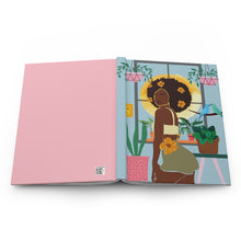 Load image into Gallery viewer, Grow Time | Black Girl Garden | Plants | Black Girl Gardener | Summer | Black Girl Magic Journal | Black Woman Gift | Hardcover Journal |
