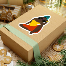 Load image into Gallery viewer, Natural Hair Sticker | Planner Sticker - Black Girl Magic - Head wrap - African American - Kiss cut Sticker - laptop decal - funny sticker
