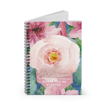 Load image into Gallery viewer, Bloom Spiral Notebook
