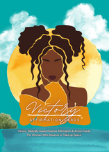 Load image into Gallery viewer, **DIGITAL DOWNLOAD** Victory: Affirmation Cards. The Biblically-Based Positive Affirmation Card Deck &amp; Devotional
