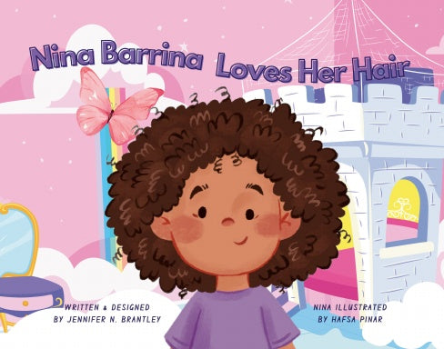 Ebook Nina Barrina Loves Her Hair (Children’s Book)