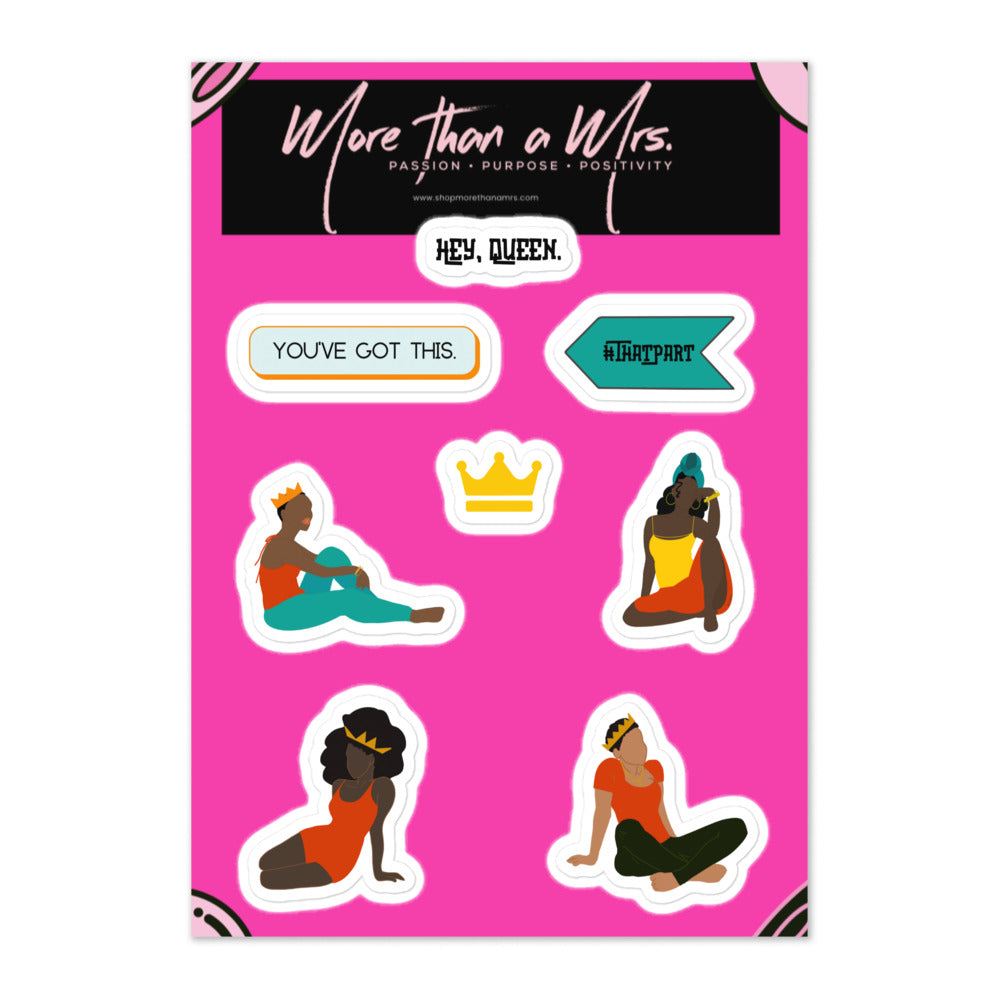 Hey Queen Planner Sticker sheet