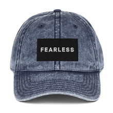 Load image into Gallery viewer, Fearless Christian Vintage Cotton Twill Baseball Cap
